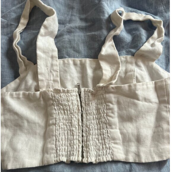 Reformation linen cropped top - Picture 2 of 6